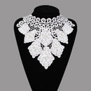 Embroidered Lace Lace Fabric Applique Embroidery Collar Neckline Accessories