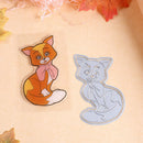 Cutting Die Stencil Scrapbooking Fox Stamp Album Paper Card Embossing Craft