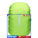 Waterproof Backpack Rain Cover Antislip Cross Buckle Strap (Green M)