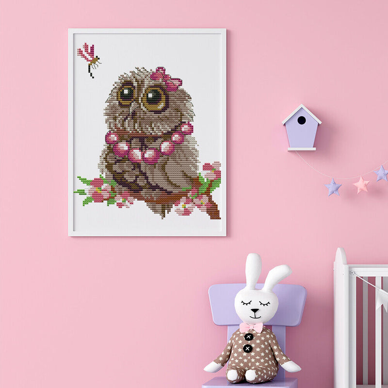 14CT Stamped Cross Stitch Kit Cotton Thread Fabric Embroidery (DA221) Newly