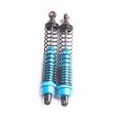 2x 108mm Adjustable Aluminum Shock Absorber for RC Truck Car Blue Newly