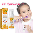 Fruit Flavor Foam Toothpaste Prevent Tooth Decay Protect Gums for Children Te