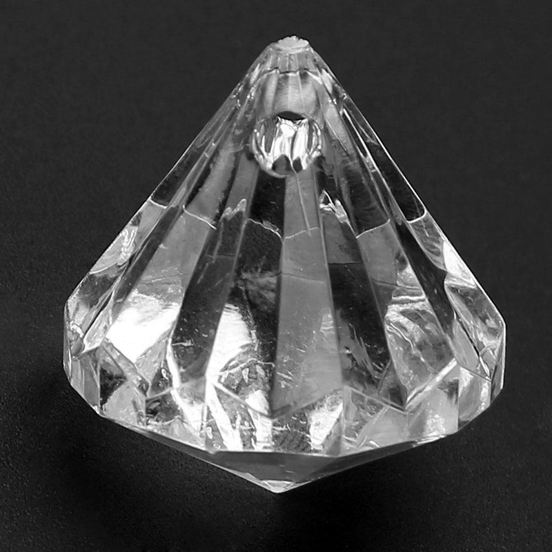 20pcs Acrylic Chandelier Crystal Beads Hanging Pendant Wedding Party Decor