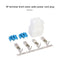 4Pin Terminal Short Wave Radio Power Cord Plug for Icom IC-7000 IC-7100 IC-7400