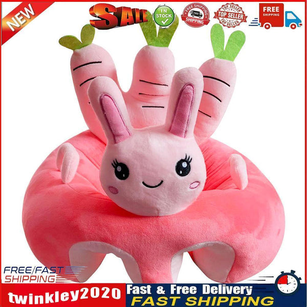 Creative Cartoon Baby Sofa Cover Learn to Sit Seat Feeding Chair Case (E) Newly