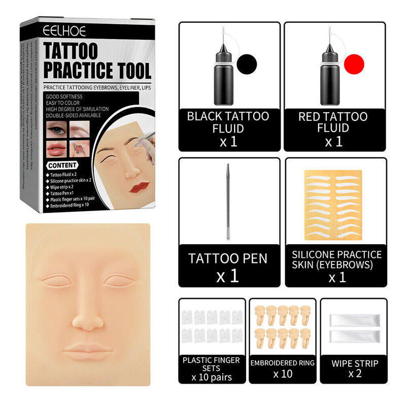 Tattoo Practice for Beginners Microblading Practice Skin Makeup Beauty Tool