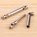 2pcs Stainless Steel Drive Shafts for 1/10 RC Crawler Axial(110-155mm)