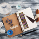 DIY Special Shaped Diamond Painting Creative Leather Tassel Bookmark Crafts