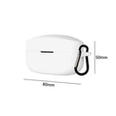 Silicone Protective Case for SONY WF-1000XM4 Earphone Cover Shell (White) Newly