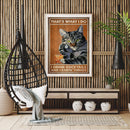 Black Cat Full Round Drill DIY Diamond Painting Handmade Mosaic Art Picture