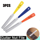 Guitar Nut Files Slotting File Fret Crowning Slot Grinder Luthier Repair Tool