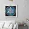 Nordic Badge Oil Paint By Numbers Kits DIY Handpainted on Canvas Wall Art