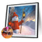 5D DIY Diamond Painting Full Round Diamond Snowman w726