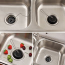 Silicone Round Drain Cover With Chain Bathtub Stopper Sewer Water Sink Plug