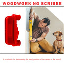 Center Finder Line Scriber Marking Gauge Wooden Locator Scribe Carpenter Tool