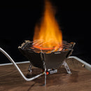 Outdoor gas windproof camping stove windscreen stainless oven windscreen