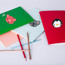 12pcs Color Animal Head Image Self-Adhesive Stickers DIY Diamond Painting Kit