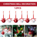 Christmas Jingle Bells Ornaments Xmas Tree Round Jingle Bell Party Supplies