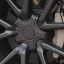 4pcs Wheel Center Caps for Tesla 3 Car Five Claw Hub Cover (Matt Black) Newly