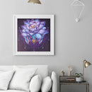 5D Diy Diamond Painting lotus Special-shape Partial Art