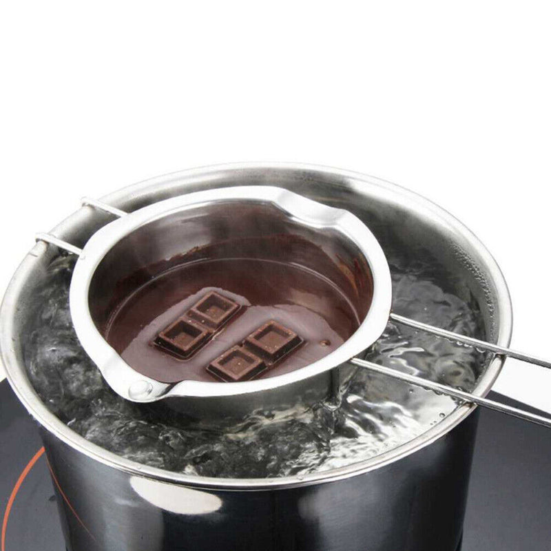 Stainless Steel Chocolate Butter Melt Pot DIY Kitchen Dessert Baking Tool Newly