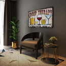 16x12 inch Full Round Diamond Painting Beer Wine Glasses Rhinestone Picture Kit