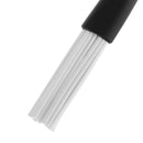 2pcs Retractable Jazz Drum Brushes Sticks Percussion Drumsticks (White) Newly