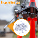 200pcs Aluminum Bike Bicycle Brake Shifter Inner Cable Tips Wire End Cap Newly