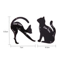 Prettygood7 Pro 2 Piece/Set Cat Eyeliner Stencil Makeup Eyebrows Models S