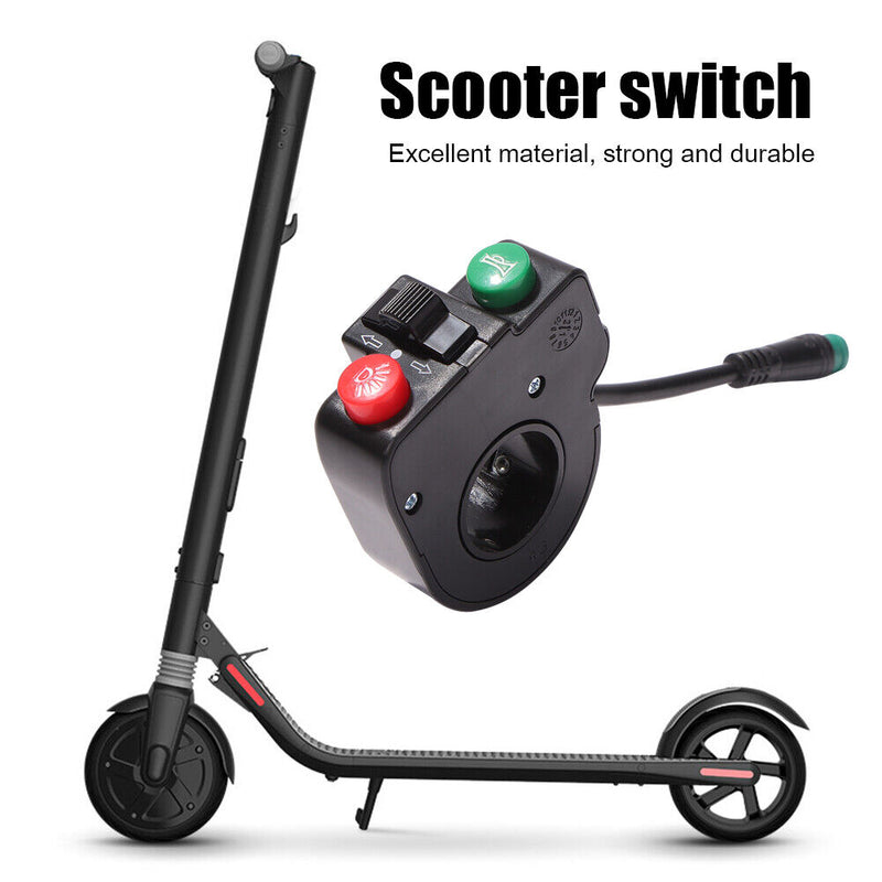 Handleable Headlight Horn Turn Signal Switch for KUGOO M4 PRO Electric Scooter