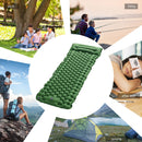Waterproof Sleep Inflatable Mattress Outdoor Camp Cushion Bed (Army Green) Newly