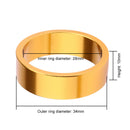 4pcs Aluminum Alloy Bicycle Handlebar Headset Washer MTB Bike Front Fork Spacer