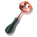 Anti-Hot Wood Sealing Wax Beads Spoon Furnace Stove Pot Copper Lacquer Spoons