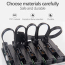 SATA 15 Pin 1 to 5 Hard Drive Power Supply Splitter Cable Cord for PC Sever