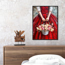 Hand Painted Oil Paint by Numbers DIY Dress Basket Drawing Wall Decoration Gi