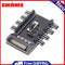 Splitter Cooler Cooling Fan Hub PC SATA 1 to 8 3Pin 12V Power Socket PCB Adapter