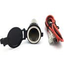 12V 120W Motorcycle Car Truck Power Adapter Socket Car Charger Plug with Wire