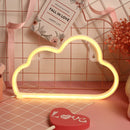 LED Cloud Neon Light Sign Night Lamp Decorative Party Decor (Warm White) Newly