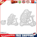 Tricycle DIY Cutting Dies Stencils Scrapbooking Embossing Craft Album Card