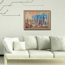Birch Forest by Lake Oil Paint By Number Kit DIY Home Decoration Gift Wall Art