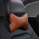 Universal Car Elastic Headrest Automobile Seat Neck Support Pillow (Brown) Newly