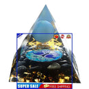 Crystal Pyramid 6cm Energy Generator Pyramid for Meditation Home Decor Craf