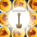 DIY Egg Tart Tamper Double Side Wooden Cake Pusher Baking Shaping Egg Tart