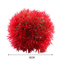 Plastic Simulation Water Plant Aquarium Artificial Aquatic Grass Ball Decoration