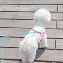 Adjustable Reflective Breathable Pet Harness with Lead Leash for Dog Cat Vest