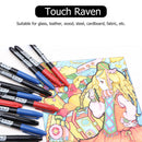 Oiliness Non-Fading & Waterproof Marker Pen Non-Erasable Marker Pen (D) Newly