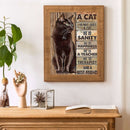 DIY Full Round Drill Diamond Painting Black Cat Mosaic Rhineston