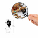 Piercing Hoop Stainless Steel Ear Stud Cross Stars Dangle Pendant Earrings