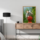 Raspberry-picking Mice Frameless Oil Paint By Numbers Hand Painted Art Picture