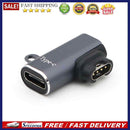 Type-C Female Watch Charger Adapter Connector for Garmin Fenix 7/7S (Elbow)